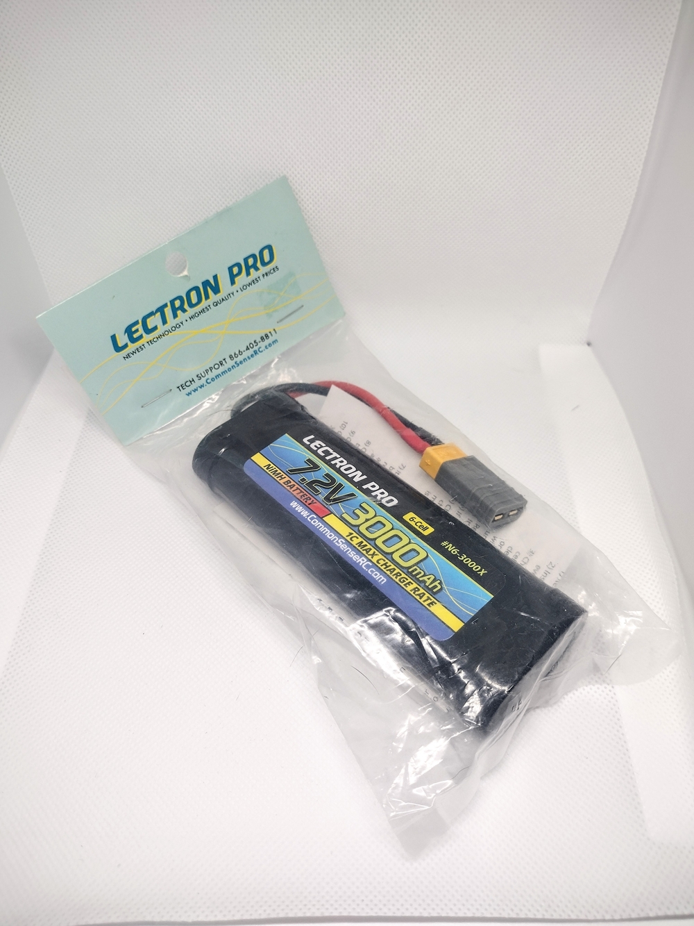 Lectron Pro 7.2V 3000mAh Battery Pack -